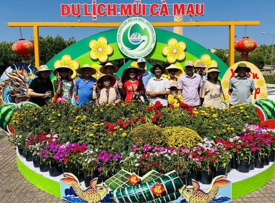 Khu du lịch Mũi Cà Mau đón gần 19.000 lượt khách du lịch trong Tết Nguyên đán Giáp Thìn 2024