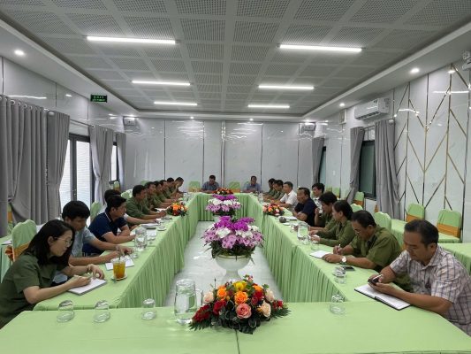 Họp báo cáo định kỳ kết quả thực hiện nhiệm vụ tháng 8 và phương hướng nhiệm vụ công tác tháng 9 năm 2024